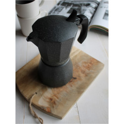 Cafetera Italiana Induccion 6tz Alu Gr Stone Oroley