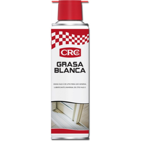 Grasa Lubricante Blanca Litio Con Ptfe Spray Crc 250 Ml