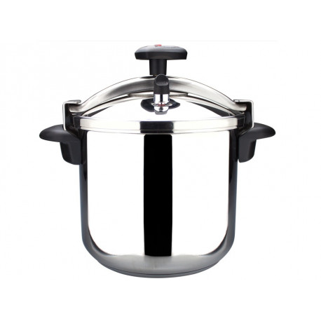 Olla Coc Pres 10lt Tradicional Recta Inox Star Magefesa