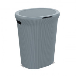 Cesto Orden Ropa 41x33x50cm 40lt Pp Az C/t Baobab Blue Mist