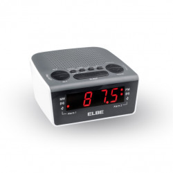 Radio Reloj Despertador Digit. Elbe Ne Am/fm Cr-932