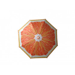 Sombrilla Playa 180cm Natuur Oxford Naranja Nt118889
