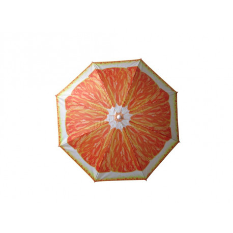 Sombrilla Playa 180cm Natuur Oxford Naranja Nt118889