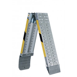 Rampa Plegable Aluminio 200x20cm 8kg Rlp20 Carga 400kg Svelt