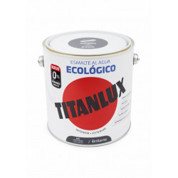 Esmalte Acril Bri. 2,5 Lt Gr/med Al Agua Ecologico Titanlux