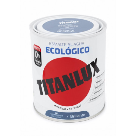 Esmalte Acril Bri. 750 Ml Gr/mgo Al Agua Ecologico Titanlux