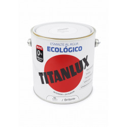 Esmalte Acril Bri. 2,5 Lt Bl Al Agua Ecologico Titanlux