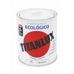 Esmalte Acril Bri. 750 Ml Bl Al Agua Ecologico Titanlux