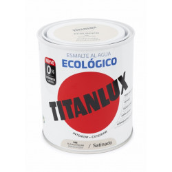 Esmalte Acril Sat. 750 Ml Bl/pie Al Agua Ecologico Titanlux