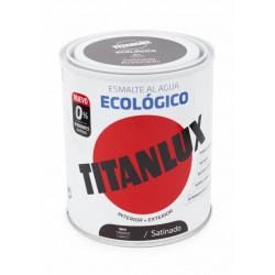 Esmalte Acril Sat. 750 Ml Taba Al Agua Ecologico Titanlux