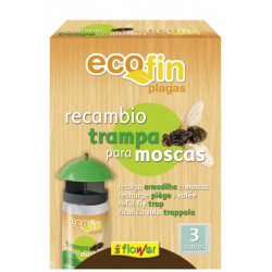 Cebo Moscas Ecofin Atrayente 3 Pz