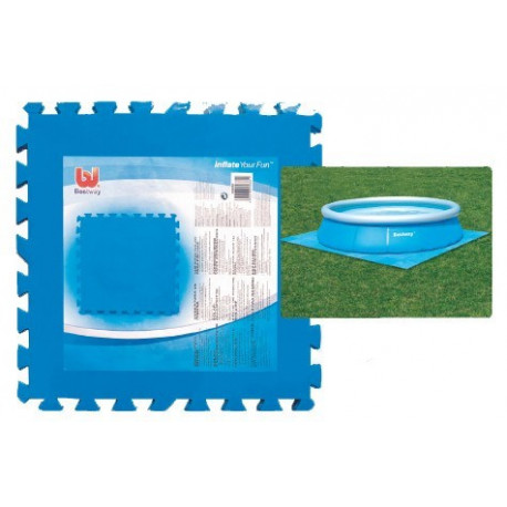 Suelo Piscinas Eva Azul 50x50cm 8 Pzs 2