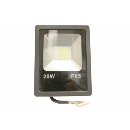 Proyector Led Plano 20w Ip65 1400lm 6000k Met Ne Nivel