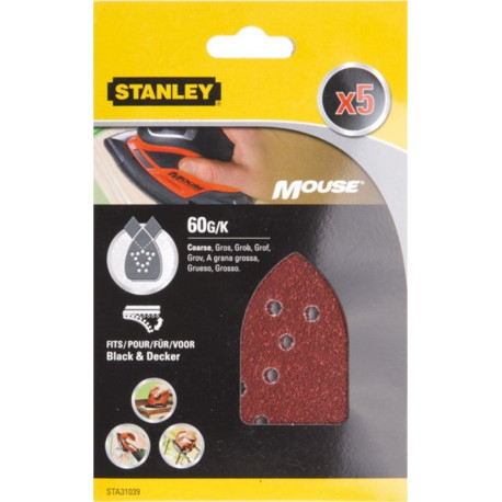 Hoja Lija Stanley Mouse Perfor. Gr60 Ma 5 Pz