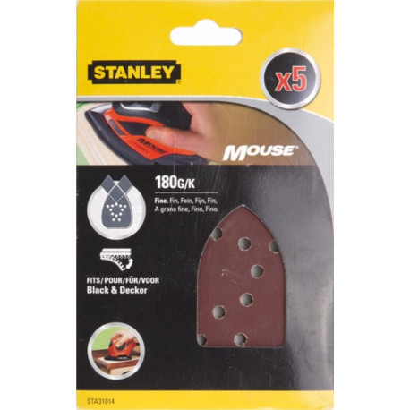 Hoja Lija Stanley Mouse Perfor. Gr180 Ma 5 Pz