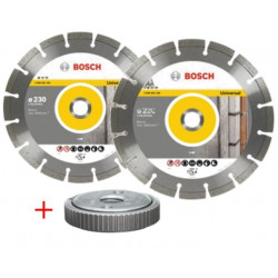 Disco Corte Bosch G.obra Segment Diam 230mm 06159975h5 2 Pz