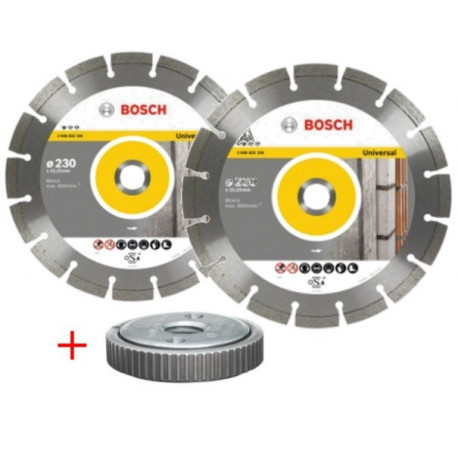 Disco Corte Bosch G.obra Segment Diam 230mm 06159975h5 2 Pz