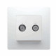 Base Antena Emp 2 Tomas Terminal Monobloc Abs Bl Niloe 39644