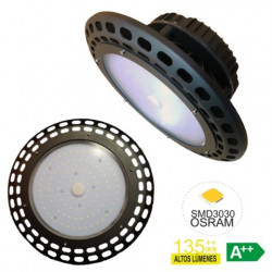 Campana Ilumin 150w 20.250lm Led Rsr Alu 5700k-negro Smd3030