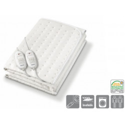 Calientacamas Elec Doble 140x150cm Text Bl 55-65w Beurer