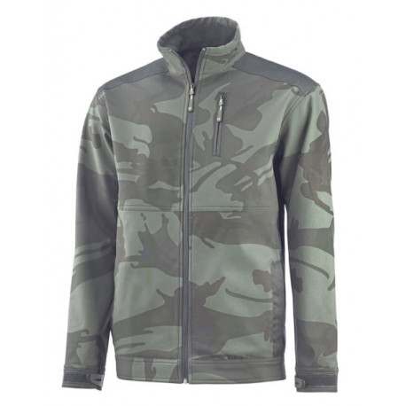 Chaqueta Trabajo L Polie Verde Camu 3894 Kamaleon Juba