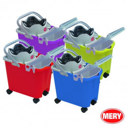 Cubo Agua 14 Lt Escurridor Automatico Mery Rect Con Cubito 3