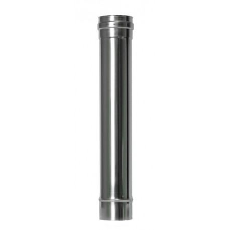 Tubo Estufa Pellet Ø80mm-100cm Inox Exojo