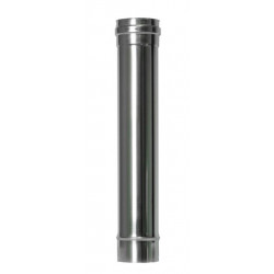 Tubo Estufa Pellet Ø80mm-50cm Inox Exojo