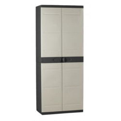 Armario Orden 70x44x176cm 4b Neg/bei Res Mo Plastiken