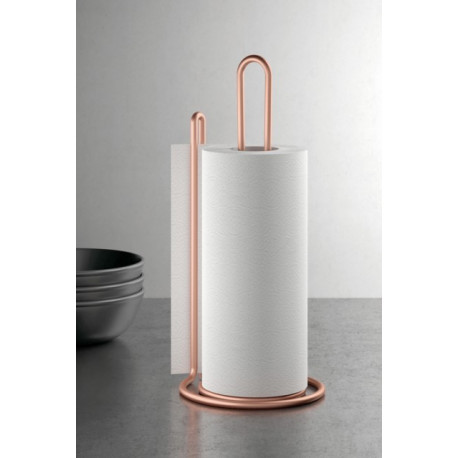 Soporte Coc Portarrollos 15x32cm In. My Roll Copper Metaltex
