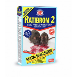 Raticida Cebo Fresco Ratibrom-2 D01.311 150 Gr