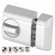 Cerrojo Carp.met. 75x26x24+11mm Supra Metal & Pvc Bl Lince