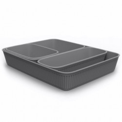 Organizador Orden Slim+a6+a5+a4 Pp Gr/ant Baobab Tatay 4 Pz