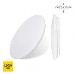 Plafon Circ 12w 840lm 4000k 26,5x5,7cm Pl Bl Sup. Led Edm