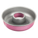 Molde Horno Savarin 28cm Alu Rosa Fackelmann