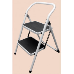 Escalera Dom Tijera 0,475mt Impermeable Anch Acero Bl Homelu