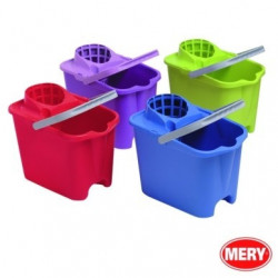 Cubo Agua 14 Lt Con Escurridor Mery Pl Rect Asa Pl. 0315.31