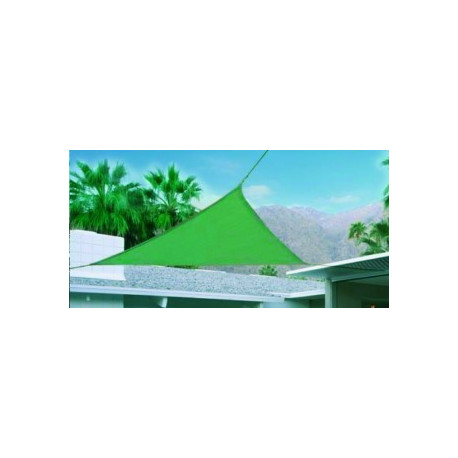 Toldo Jard 3x3x3m Triangulo Natuur Ver Nt123413