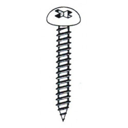 Tornillo Rosca Chapa 7981 02,9x06,5mm Cinc Nivel 24 Pz