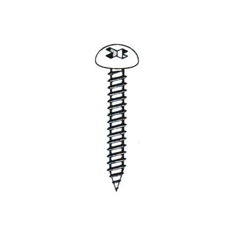 Tornillo Rosca Chapa 7981 02,9x06,5mm Cinc Nivel 24 Pz