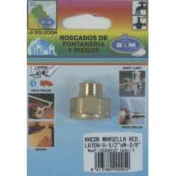 Racor Fontan H-m 1/2"x3/8" Rdo Lat Marsella S&m