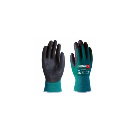 Guante Mecanico S07 3l Nylon/latex Ve/ne Bl-015 Supra Tex T-