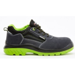 Zapato Seg T39 S1p Bellota Serraje Negra/verde Comp+ Pu/pl N