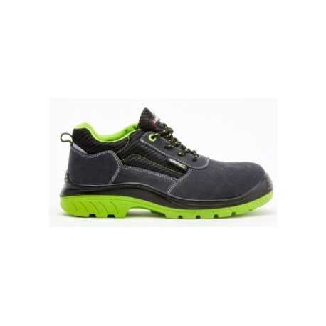 Zapato Seg T39 S1p Bellota Serraje Negra/verde Comp+ Pu/pl N