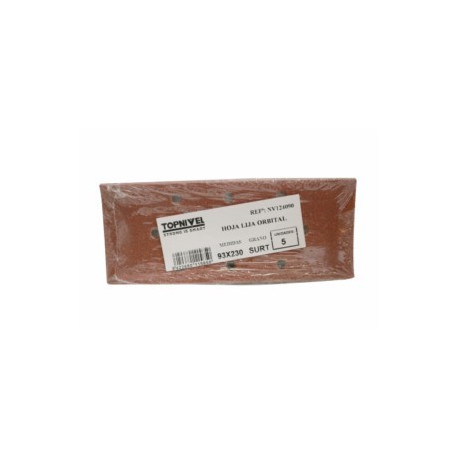 Hoja Lija Nivel Orbital Perfor. 093x230mm 2x120gr+2x80gr+1x4