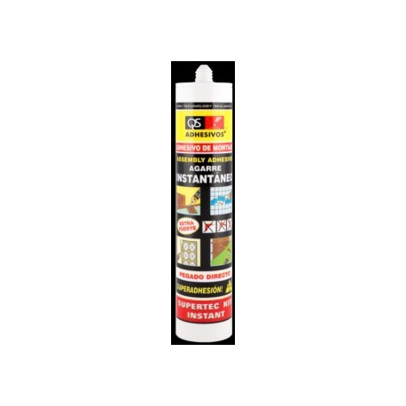 Adhesivo Montaje B/solv. 3 Ud 3pz Qs Supertec
