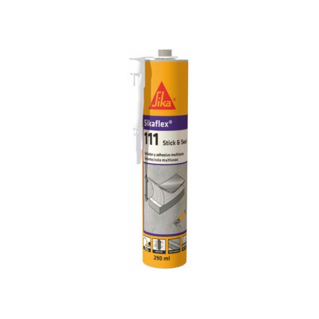 Adhesivo Sellador Polim 290 Ml Bl Flex Sika Sikaflex-111 Sti