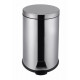 Cubo Bas. C/pedal 20lt Ø29x44cm Cub.extr. Inox Vivahogar