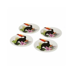 Plato Mesa Llano 23,80 X 22,90 X 2,30 Cm Rdo Tucan Porcel Un