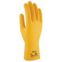 Guante Quimico M08 33cm 3l Latex Ama Duo Tex Floc. Rf-1 T-8